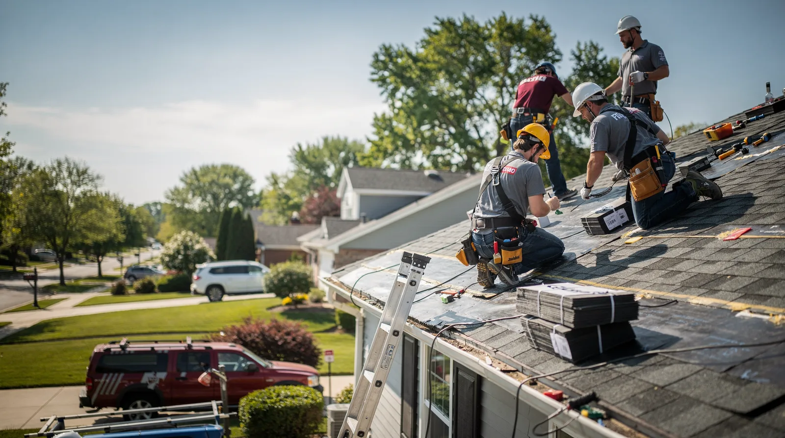 Roof Repair in Hudson, ME around you